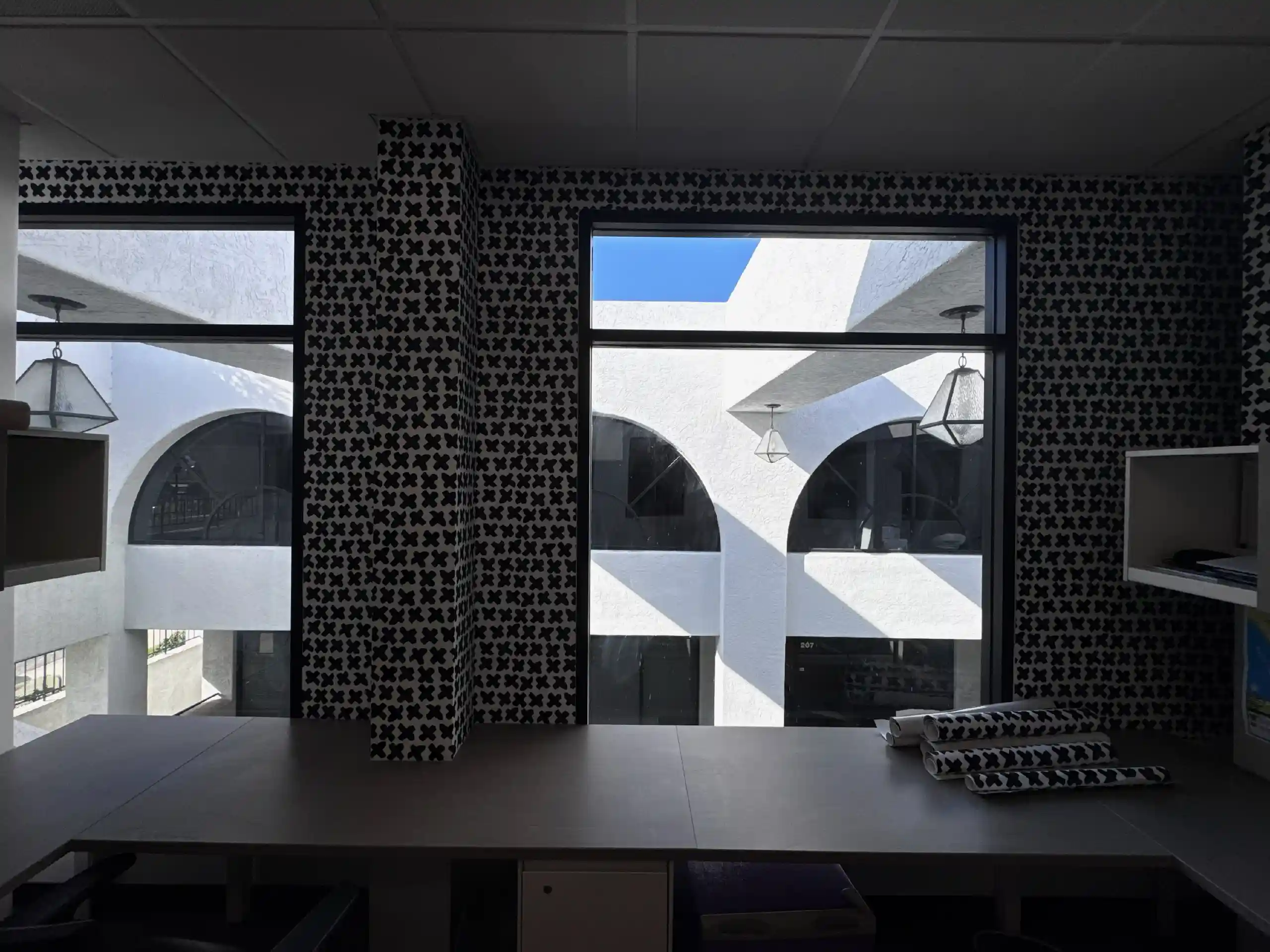 Wallpaper installation consultation office in Pearl District, Portland