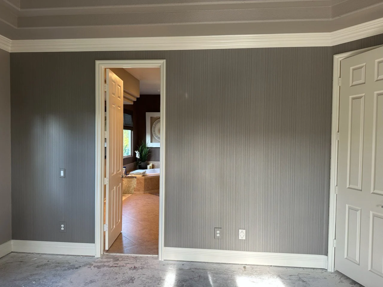 Wallpaper surface preparation in West Linn, OR